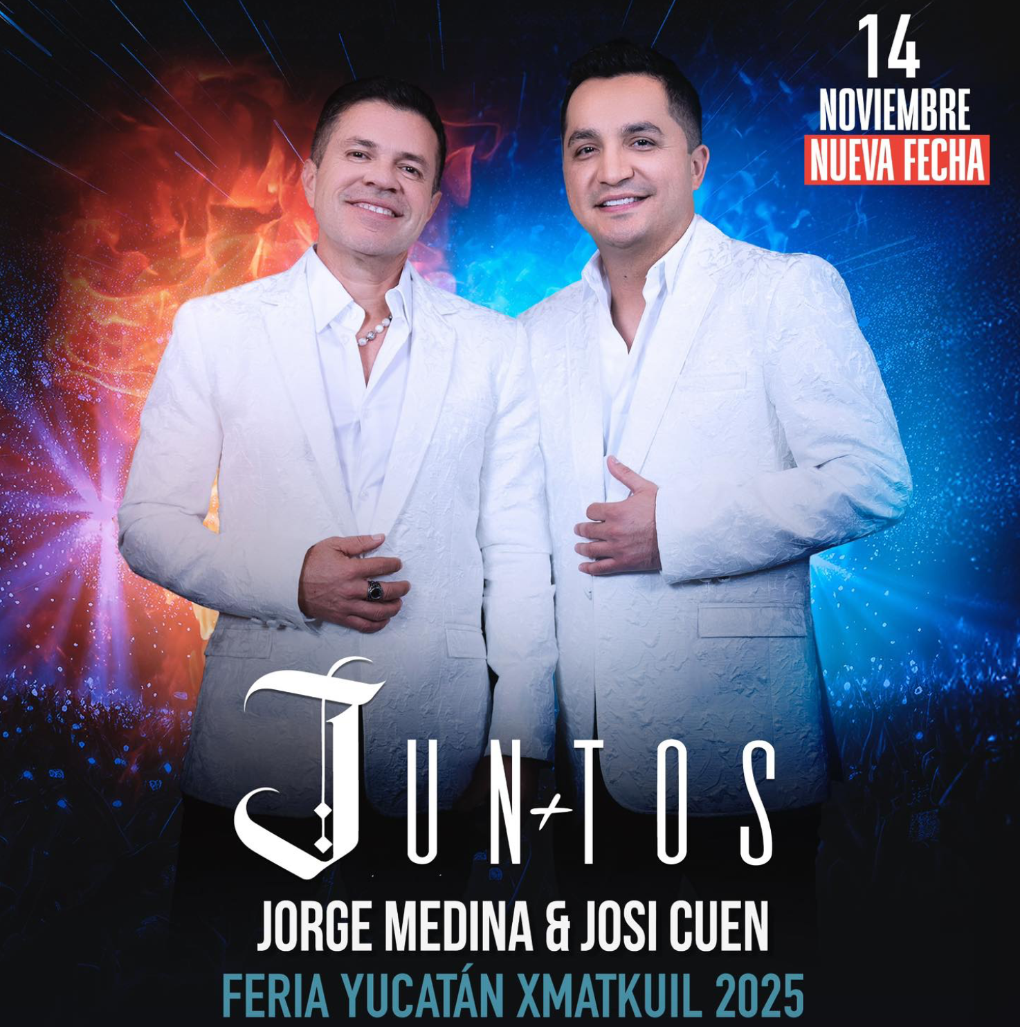Jorge Medina & Josi Cuen Juntos - Feria Yucatán Xmatkuil 2025 - 14 Noviembre